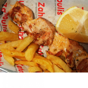 Καλαμάκι κοτόπουλο παιδικό menu