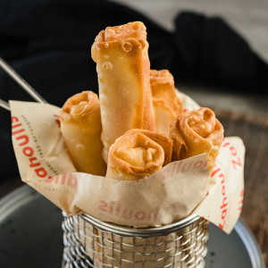 Φλογέρες με ζαμπόν & τυρί