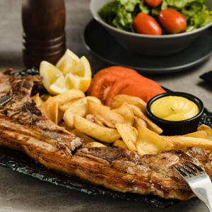 Μπριζόλα χοιρινή Tomahawk μερίδα