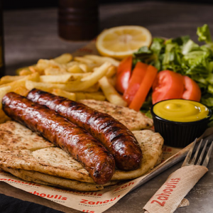 Λουκάνικο χωριάτικο μερίδα