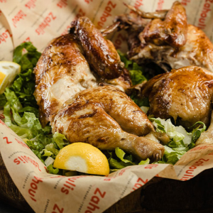 Μισό κοτόπουλο σούβλας